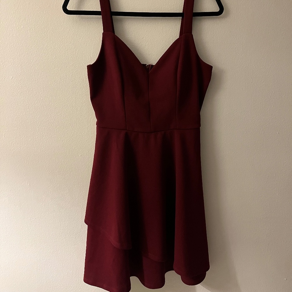 Small Red Dry Goods Dress